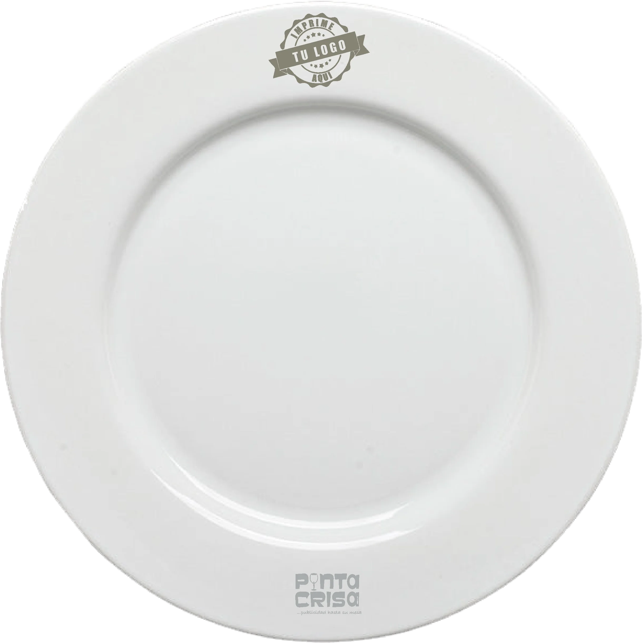 Plato Trinche 28cm Glacial